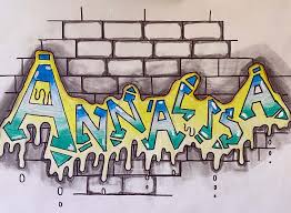 The use of a lot of jagged lines, exaggerated characteristics and 3d techniques is prevalent. Graffiti Style Name Designs Ms Amsler S Artroom
