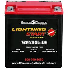 wpx30l ls 30ah 600cca battery replaces extreme magna