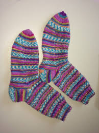 Anleitung zum stricken des reismusters. Socken Mit Rechts Links Muster