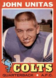 Football History: Johnny Unitas – Press Room Pass