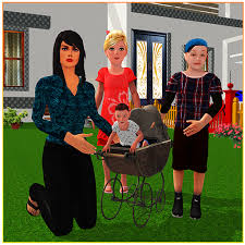 Description of virtual mother game: Virtual Single Mom Simulator Family Mother Life 1 17 Mod Apk Dwnload Free Modded Unlimited Money On Android Mod1android