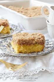 Recipe sponsored by red star yeast. Starbucks Coffee Cake Recipe Your Homebased Mom