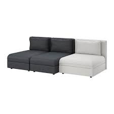 Hello at,i'm looking for a couch that can double as a bed. Vallentuna 591 853 70 Sofa Hillared Dark Gray Orrsta Light Gray By Fredriksson L Lowenhielm Hilland