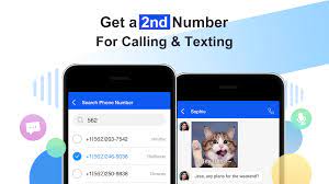 Get A 2nd Free Phone Number For Calls Texts Sim Cards Phone Phone Numbers