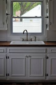 Shabby Love Grand Kitchen Reveal Finally Beadboard Wallpaper Kitchen Cabinet Doors Grand Kitchen