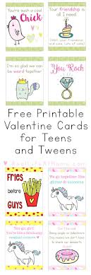 Printable Birthday Cards For Teenage Guys Funny Printable Valentine Cards For Teens And Tweens Valentines Printables Free Free Printable Valentines Cards Quirky Valentines Cards