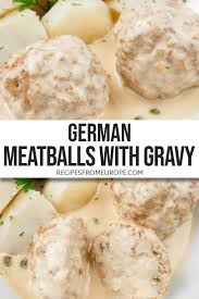 Königsberger Klopse (German Meatballs with Gravy)