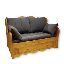 Canapé fixe ᐅ découvrez les promos canapé fixe en cours cette semaine ✅ et trouvez les meilleurs prix ✅ dans les catalogues des magasins à proximité sur bonial.fr. Canape Montagne Fixe 2 Places En Pin Massif Meublespin Fr