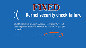 How To Fix Kernel Security Check Failure Error In Windows 10 8