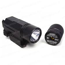Tactical Pistol Cree Led Flashlight Red Laser Combo Set For 39 89 Tacticalgeartrade Com
