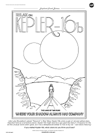 Always be kind to one another. Kepler 16b Coloring Page Exoplanet Exploration Planets Beyond Our Solar System