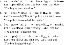 Motivele sunt dintre cele mai diverse. Tonal Marking Of Absolutive Case In Samoan Springerlink