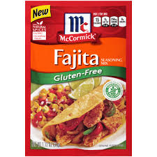 Mccormick® Non Gmo Gluten Free Organics Fajita Seasoning Mix, 1 Oz - Foods  Co.