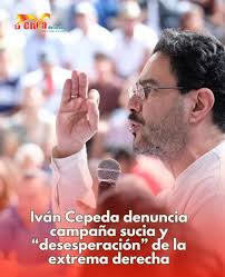 Será esta la razón de tanta mentira?”: Iván Cepeda denuncia campaña sucia y  desesperación de la extrema derecha El candidato a la Presidencia Iván  Cepeda se pronunció en las últimas horas en