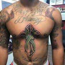 So we have compiled some of the coolest breast cancer awareness tattoos we could find. Breast Cancer Ribbon Tattoo Designs For Guys