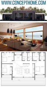 House Plan Ch249 Small Modern House Plans Eco House Plans Modern House Plans