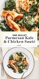 Recipe Parmesan Chicken And Kale Saute Recipe In 2020 Kale Recipes Healthy Chicken Parmesan Recipes Chicken And Kale Recipes
