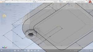 رسم المنظور الهندسي من خلال مسقطين برنامج الانفينتور 3d modelling i hockey rink