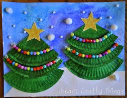 Christmas Tree Art Preschool Christmas Crafts Preschool Christmas Christmas Crafts For Kids