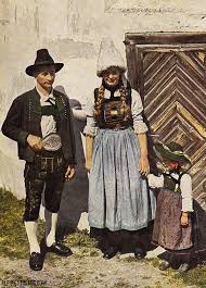 Tracht Original Alpine Style Alpinestyle56 German Traditional Dress Folk Fashion Vintage Postcard