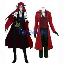 Black Butler Grell Sutcliff Red Butler Cosplay Uniform Suit Men S Costume Custom Made Free Shipping Cosplay Uniform Men Costumeblack Butler Grell Aliexpress This section is in need of major improvement. black butler grell sutcliff red butler cosplay uniform suit men s costume custom made free shipping