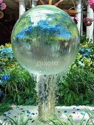 Glass Globe Water Fountain