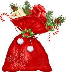 Large Transparent Christmas Santa Bag Png Clipart Vintage Christmas Images Christmas Pictures Merry Christmas Card