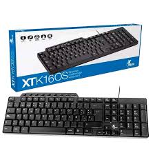 TECLADO USB XTECH WRD MM SPANISH XTK-160S BLA