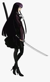 Does the reaper dream of darkness darker than black? Clipart Girl Black Hair Anime Girl Ninja Assassin Hd Png Download Kindpng