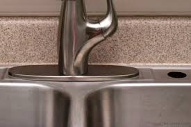 you can install a new kitchen faucet