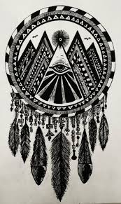 Black And White Dream Catcher Art Evil Eye Dreamcatcher Top Bing Images Art Inspiration Dream Catcher Art