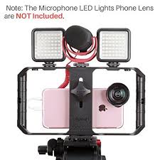 Ulanzi U Rig Pro Smartphone Video Rig Iphone Filmmaking Coque Telephone Video Stabilisateur Grip Support Trepied Pour Videoma Trepied Appareil Photo Smartphone