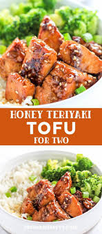 Honey Teriyaki Tofu Recipe Recipe Tofu Recipes Vegan Tofu Recipes Easy Meatless Meals Easy