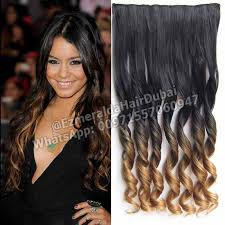 اكستنشن كلبسات شعر طبيعي مموج كيرلي Ezmeralda Hair Dubai Facebook
