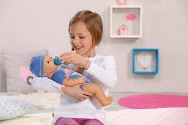 Press the button on the side of the bathtub to hear splashing, laughi. Baby Born Bath Interactive A Great Accessory For Doll Pups And A Lot Of Emotions For Your Child