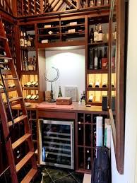 A wine room is a sort of retreat, a place where to meditate with a glass in your hand. Undeniably Gorgeous Small Traditional Home Wine Cellar In Los Angeles