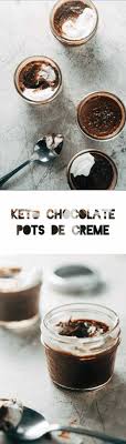 Keto Chocolate Pots De Creme Recipe Ketogasm In 2020 Low Carb Recipes Dessert Pot De Creme Keto Dessert Easy