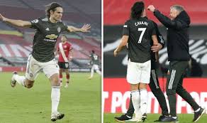 | glory glory man united! Edinson Cavani Equals Ole Gunnar Solskjaer Man Utd Record With Southampton Performance Football Sport Express Co Uk