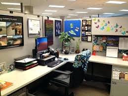 Ideas To Decorate Your Office In 2020 Cubicle Decor Office Office Desk Decor Office Cubicle
