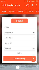 Syarat bisa transaksi pulsa menggunakan aplikasi android ? Isi Pulsa Dan Kuota For Android Apk Download