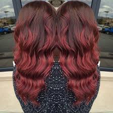 Dark Red With Deep Brown Roots Ombre Red Hair Dark Roots Red Brown Hair Color Shades Of Red Hair