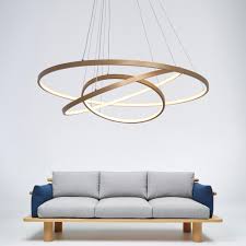 3 ring led ceiling light. Modern Led Pendant Light Black Ring Ceiling Light 3 Circles 80 60 40cm