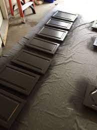 Benjamin Moore Iron Mountain Painted Cabinets Cottage Style Kitchen Remodel Painting Cabinets