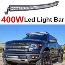 400w 52 Inch Curved Led Work Light Bar Offroad Boat Car Tractor Truck 4x4 4wd Suv Atv 12v 24v Spot Flood Combo Strip Lights Mount Bracket Led Work Lights Led Work