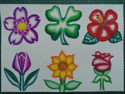 These pictures of this page are about:sunflowers and bees and roses drawing. Cherry Blossom Four Leaf Clover Hibiscus Tulip Sunflower Rose Drawing By Skuang Dragoart Com