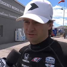 Colton Herta's interview qualifying incident