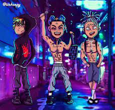 Cartoons, like rap, are expressions of art. Reation And Evolution Itskcep Rapper Art Hip Hop Art Boy Art
