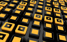 Download Wallpapers Black 3d Cubes Yellow Cubes Yellow 3d Background Besthqwallpapers Com Yellow Wallpaper Background Hd Wallpaper Ipad Wallpaper
