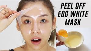 Peel Off Egg White Mask
