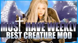 SKYRIM MOD I You Must Have These Weekly Best Creatures 7 MOD - YouTube